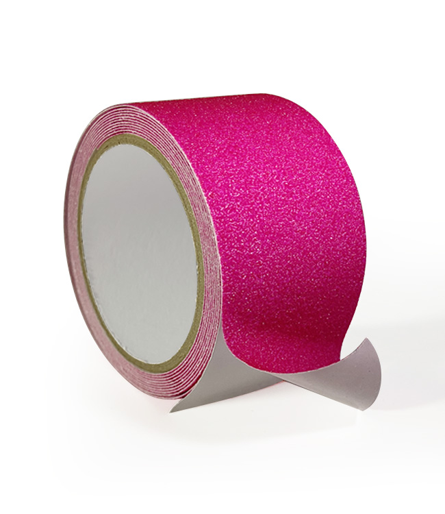 Outdoor Stair Pink Glow Tape Floor Sa